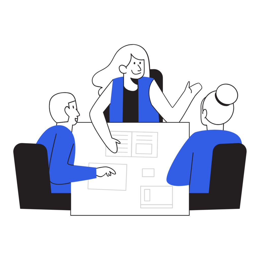 Equipo multidisciplinario de expertos en SEO, diseño web y publicidad digital
