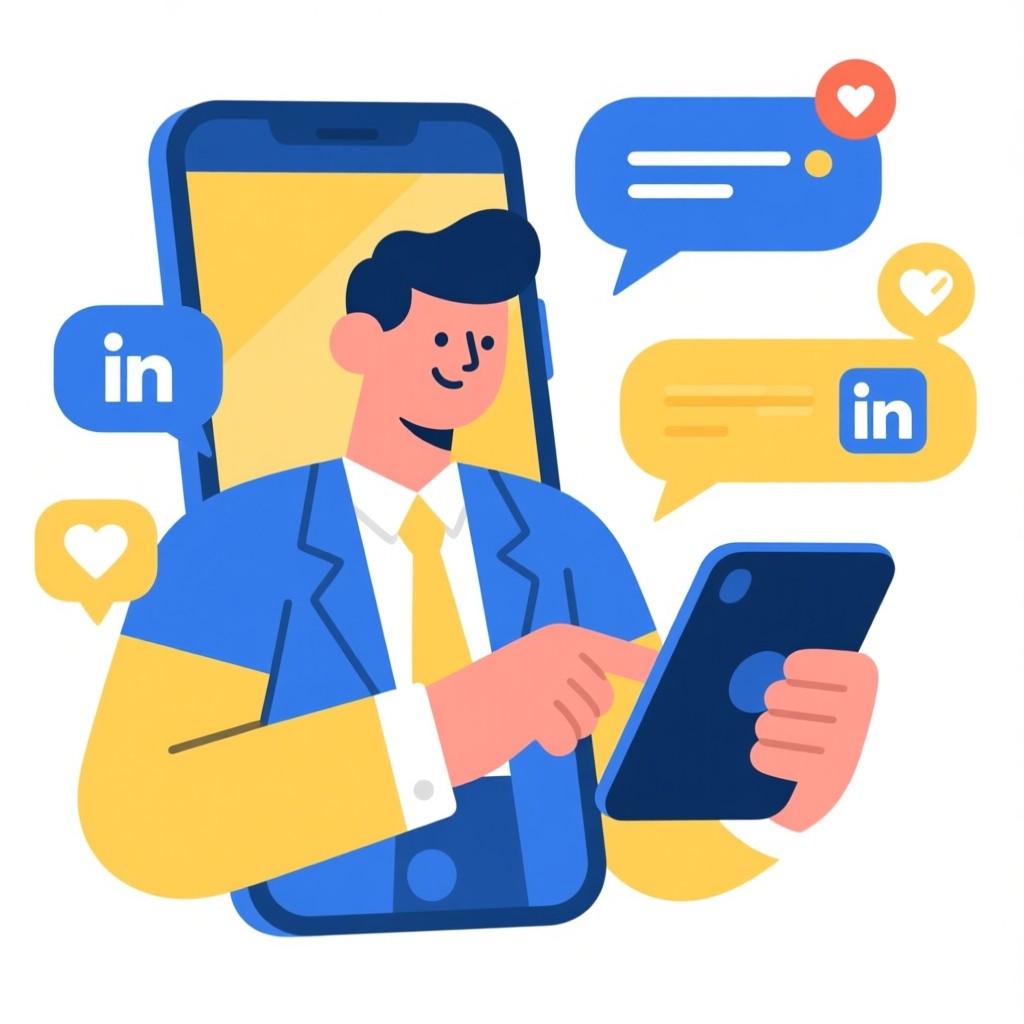 mensajes en Linkedin